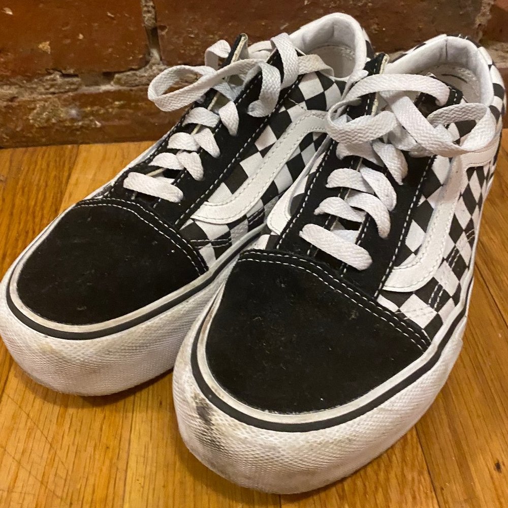 Vans Checkerboard Old Skool Platform